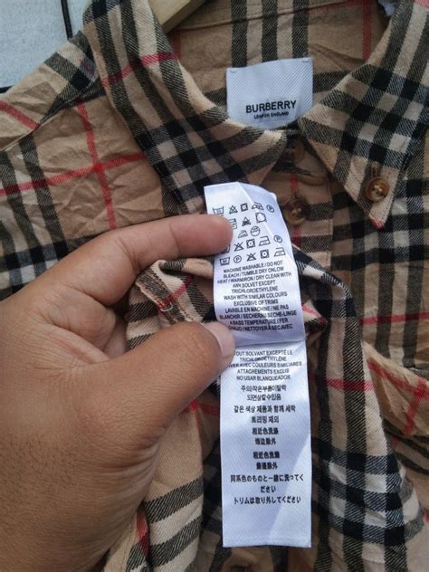 burberry shirt made in thailand|Burberry jacket made in Thailand.